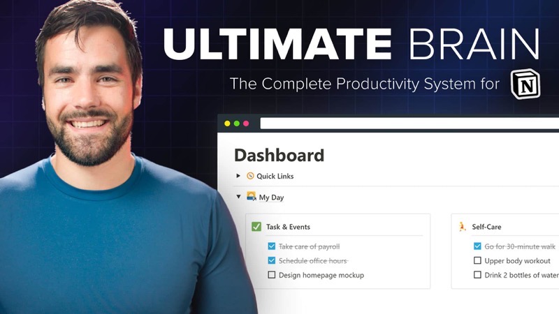 Ultimate Brain Notion template